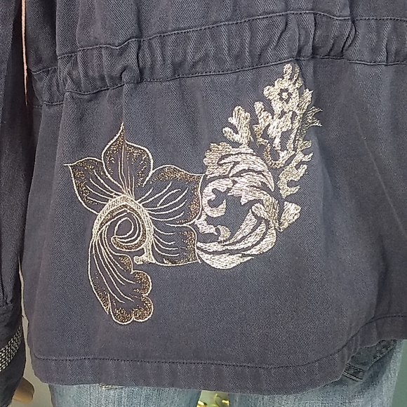 Sheryl Crow embroidered military style jacket Sz L - Picture 14 of 17